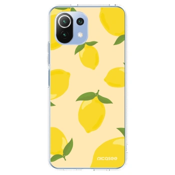 Picasee átlátszó szilikon tok az alábbi mobiltelefonokra Xiaomi Mi 11 Lite - Limoncella