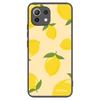 Picasee fekete szilikon tok az alábbi mobiltelefonokra Xiaomi Mi 11 Lite - Limoncella