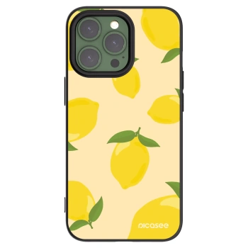Picasee fekete szilikon tok az alábbi mobiltelefonokra Apple iPhone 13 Pro - Limoncella