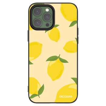 Picasee fekete szilikon tok az alábbi mobiltelefonokra Apple iPhone 13 Pro Max - Limoncella