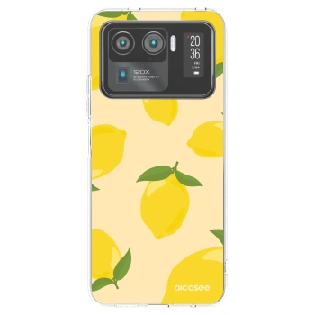 Picasee átlátszó szilikon tok az alábbi mobiltelefonokra Xiaomi Mi 11 Ultra - Limoncella