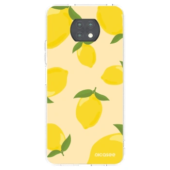 Picasee átlátszó szilikon tok az alábbi mobiltelefonokra Xiaomi Redmi Note 9T - Limoncella