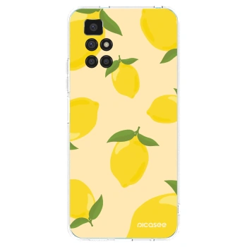 Picasee átlátszó szilikon tok az alábbi mobiltelefonokra Xiaomi Redmi 10 - Limoncella