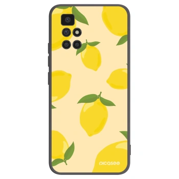 Picasee fekete szilikon tok az alábbi mobiltelefonokra Xiaomi Redmi 10 - Limoncella