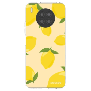 Picasee átlátszó szilikon tok az alábbi mobiltelefonokra Huawei Nova 8i - Limoncella