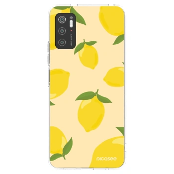 Picasee átlátszó szilikon tok az alábbi mobiltelefonokra Xiaomi Poco M3 Pro 5G - Limoncella
