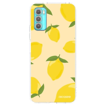Picasee átlátszó szilikon tok az alábbi mobiltelefonokra Motorola Moto G60 - Limoncella