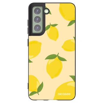 Picasee fekete szilikon tok az alábbi mobiltelefonokra Samsung Galaxy S21 FE 5G - Limoncella