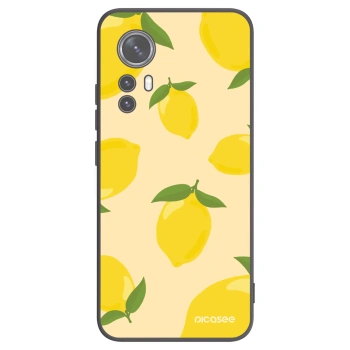 Picasee fekete szilikon tok az alábbi mobiltelefonokra Xiaomi 12 - Limoncella