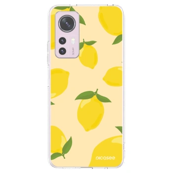 Picasee átlátszó szilikon tok az alábbi mobiltelefonokra Xiaomi 12 - Limoncella