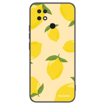 Picasee fekete szilikon tok az alábbi mobiltelefonokra Xiaomi Redmi 10C - Limoncella