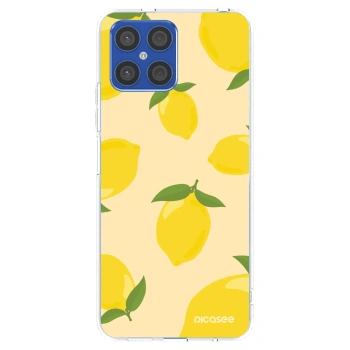 Picasee átlátszó szilikon tok az alábbi mobiltelefonokra Honor X8 4G - Limoncella