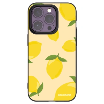 Picasee fekete szilikon tok az alábbi mobiltelefonokra Apple iPhone 14 Pro - Limoncella