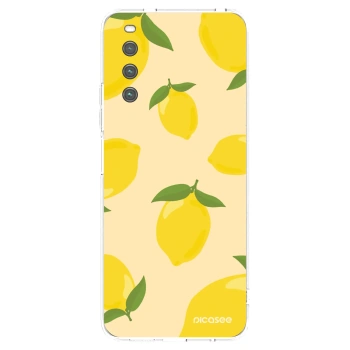 Picasee átlátszó szilikon tok az alábbi mobiltelefonokra Sony Xperia 10 IV 5G - Limoncella