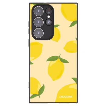 Picasee fekete szilikon tok az alábbi mobiltelefonokra Samsung Galaxy S23 Ultra 5G - Limoncella