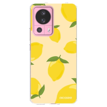 Picasee átlátszó szilikon tok az alábbi mobiltelefonokra Xiaomi 13 Lite - Limoncella