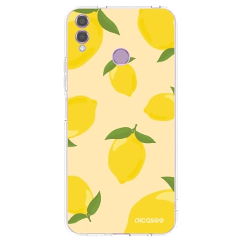 Picasee átlátszó szilikon tok az alábbi mobiltelefonokra Honor 8X - Limoncella