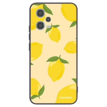 Picasee fekete szilikon tok az alábbi mobiltelefonokra Xiaomi Redmi Note 12 5G - Limoncella