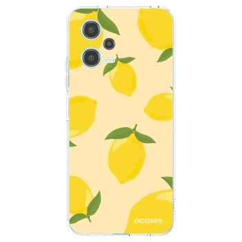 Picasee átlátszó szilikon tok az alábbi mobiltelefonokra Xiaomi Redmi Note 12 5G - Limoncella