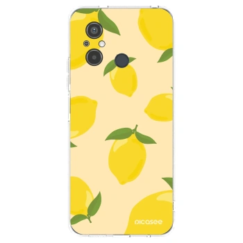 Picasee átlátszó szilikon tok az alábbi mobiltelefonokra Xiaomi Redmi 12C - Limoncella