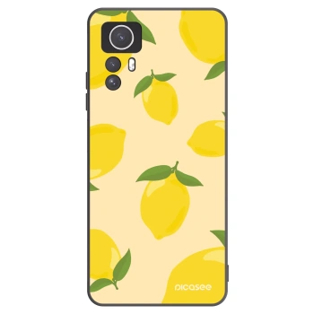 Picasee fekete szilikon tok az alábbi mobiltelefonokra Xiaomi Redmi Note 12S - Limoncella