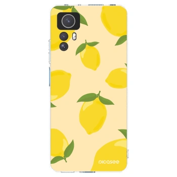 Picasee átlátszó szilikon tok az alábbi mobiltelefonokra Xiaomi Redmi Note 12S - Limoncella