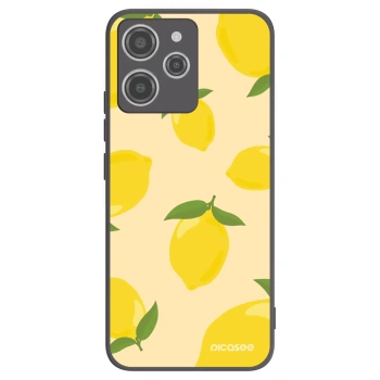 Picasee fekete szilikon tok az alábbi mobiltelefonokra Xiaomi Redmi 12 4G - Limoncella