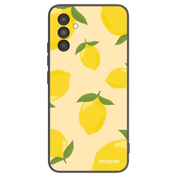 Picasee fekete szilikon tok az alábbi mobiltelefonokra Samsung Galaxy A04s A047F - Limoncella