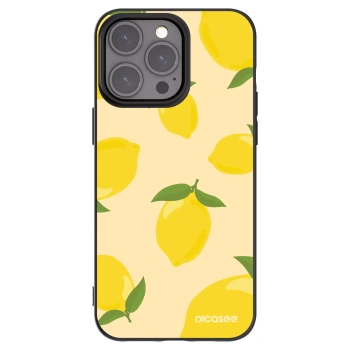 Picasee fekete szilikon tok az alábbi mobiltelefonokra Apple iPhone 15 Pro Max - Limoncella