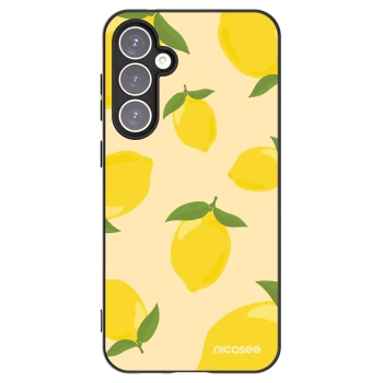 Picasee fekete szilikon tok az alábbi mobiltelefonokra Samsung Galaxy S23 FE S711B - Limoncella