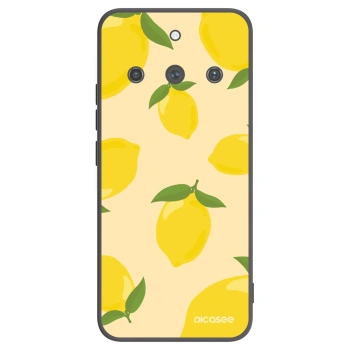 Picasee fekete szilikon tok az alábbi mobiltelefonokra Realme 11 Pro+ - Limoncella