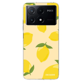 Picasee átlátszó szilikon tok az alábbi mobiltelefonokra Xiaomi Poco X6 Pro - Limoncella