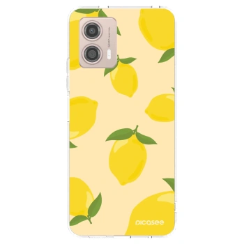 Picasee átlátszó szilikon tok az alábbi mobiltelefonokra Motorola Moto G53 5G - Limoncella