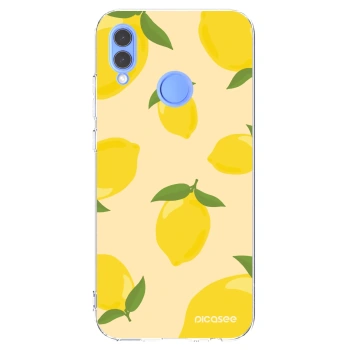 Picasee átlátszó szilikon tok az alábbi mobiltelefonokra Honor 10 Lite - Limoncella