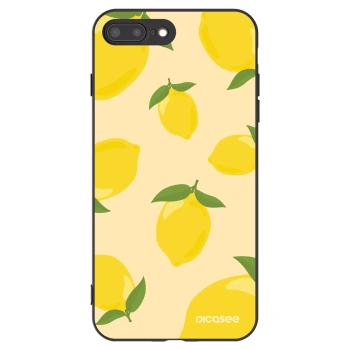 Picasee fekete szilikon tok az alábbi mobiltelefonokra Apple iPhone 8 Plus - Limoncella