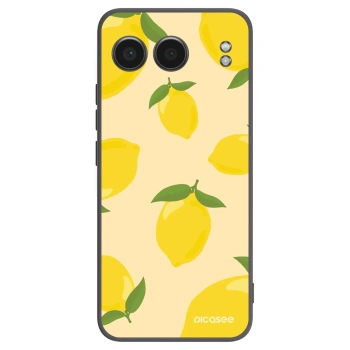 Picasee fekete szilikon tok az alábbi mobiltelefonokra OnePlus Nord 4 - Limoncella