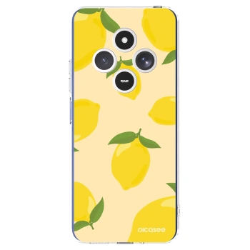 Picasee átlátszó szilikon tok az alábbi mobiltelefonokra Xiaomi Redmi 14C - Limoncella