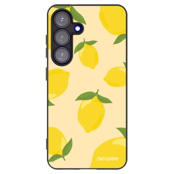 Picasee fekete szilikon tok az alábbi mobiltelefonokra Samsung Galaxy S25 5G - Limoncella