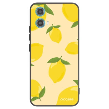 Picasee fekete szilikon tok az alábbi mobiltelefonokra Motorola Moto G34 5G - Limoncella