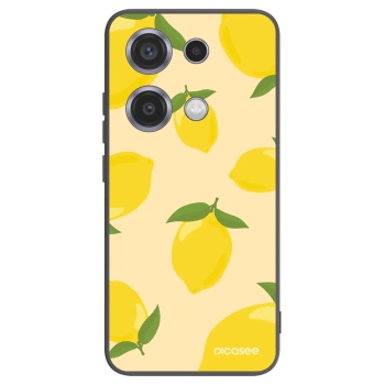 Picasee fekete szilikon tok az alábbi mobiltelefonokra Xiaomi Redmi Note 14S - Limoncella