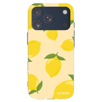 Picasee átlátszó szilikon tok az alábbi mobiltelefonokra Apple iPhone 17 Pro - Limoncella
