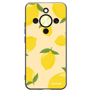 Picasee fekete szilikon tok az alábbi mobiltelefonokra Honor Magic8 Lite 5G - Limoncella