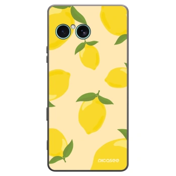 Picasee fekete szilikon tok az alábbi mobiltelefonokra Sony Xperia 10 VII - Limoncella