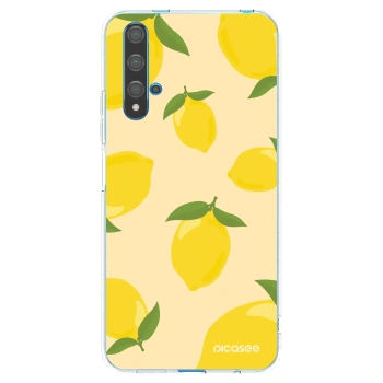Picasee átlátszó szilikon tok az alábbi mobiltelefonokra Huawei Nova 5T - Limoncella