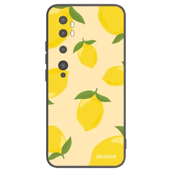 Picasee fekete szilikon tok az alábbi mobiltelefonokra Xiaomi Mi Note 10 (Pro) - Limoncella