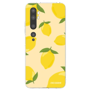 Picasee átlátszó szilikon tok az alábbi mobiltelefonokra Xiaomi Mi Note 10 (Pro) - Limoncella