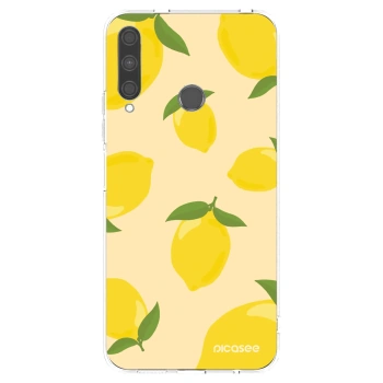 Picasee átlátszó szilikon tok az alábbi mobiltelefonokra Huawei P40 Lite E - Limoncella