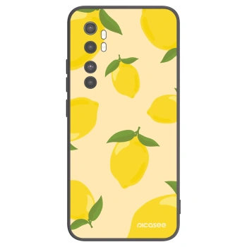 Picasee fekete szilikon tok az alábbi mobiltelefonokra Xiaomi Mi Note 10 Lite - Limoncella