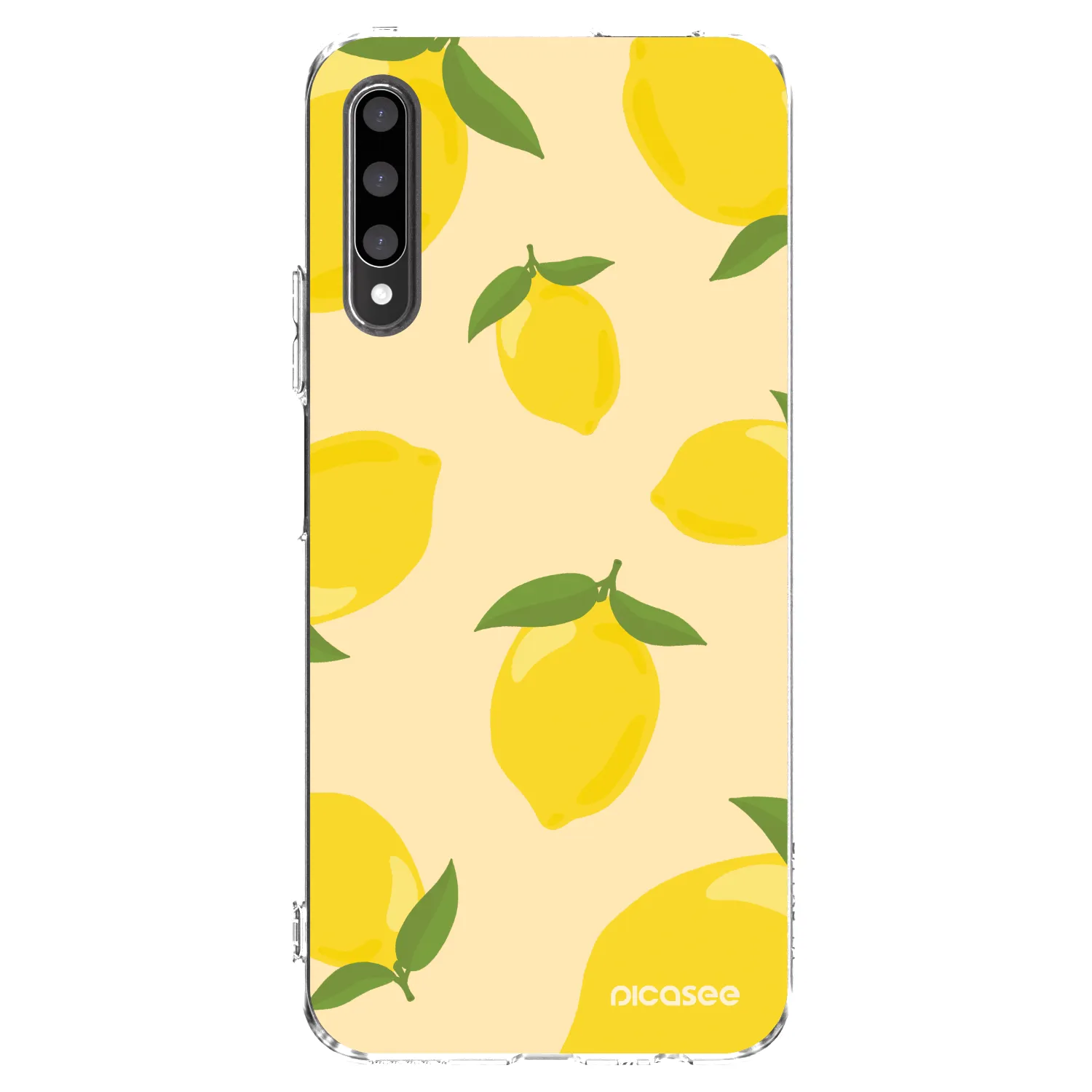 Picasee átlátszó szilikon tok az alábbi mobiltelefonokra Honor 9X Pro - Limoncella