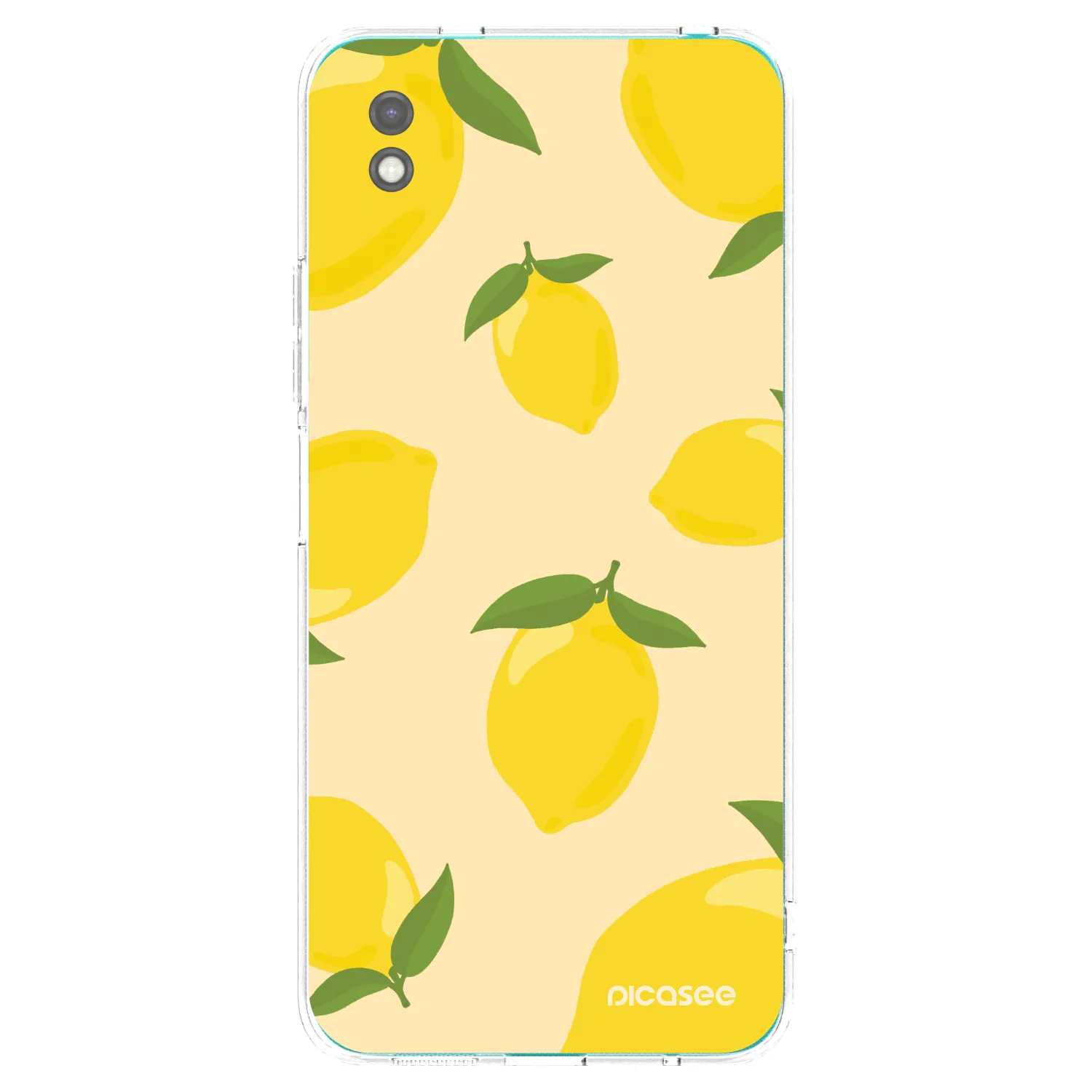 Picasee fekete szilikon tok az alábbi mobiltelefonokra Xiaomi Redmi 9A - Limoncella